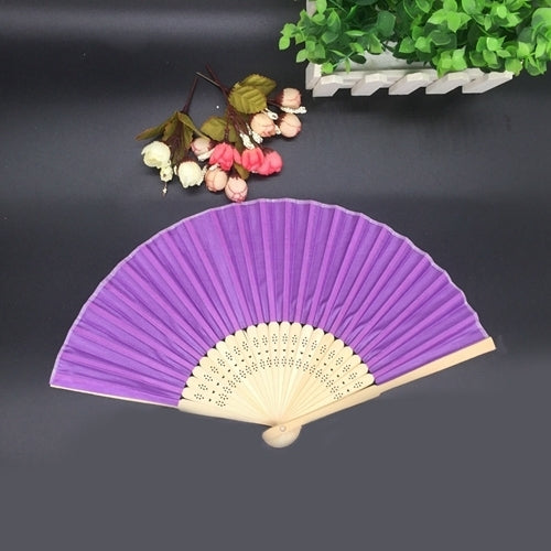 20/40 Pcs/lot Personalized Print Engraved Wedding Favor Silk Fan