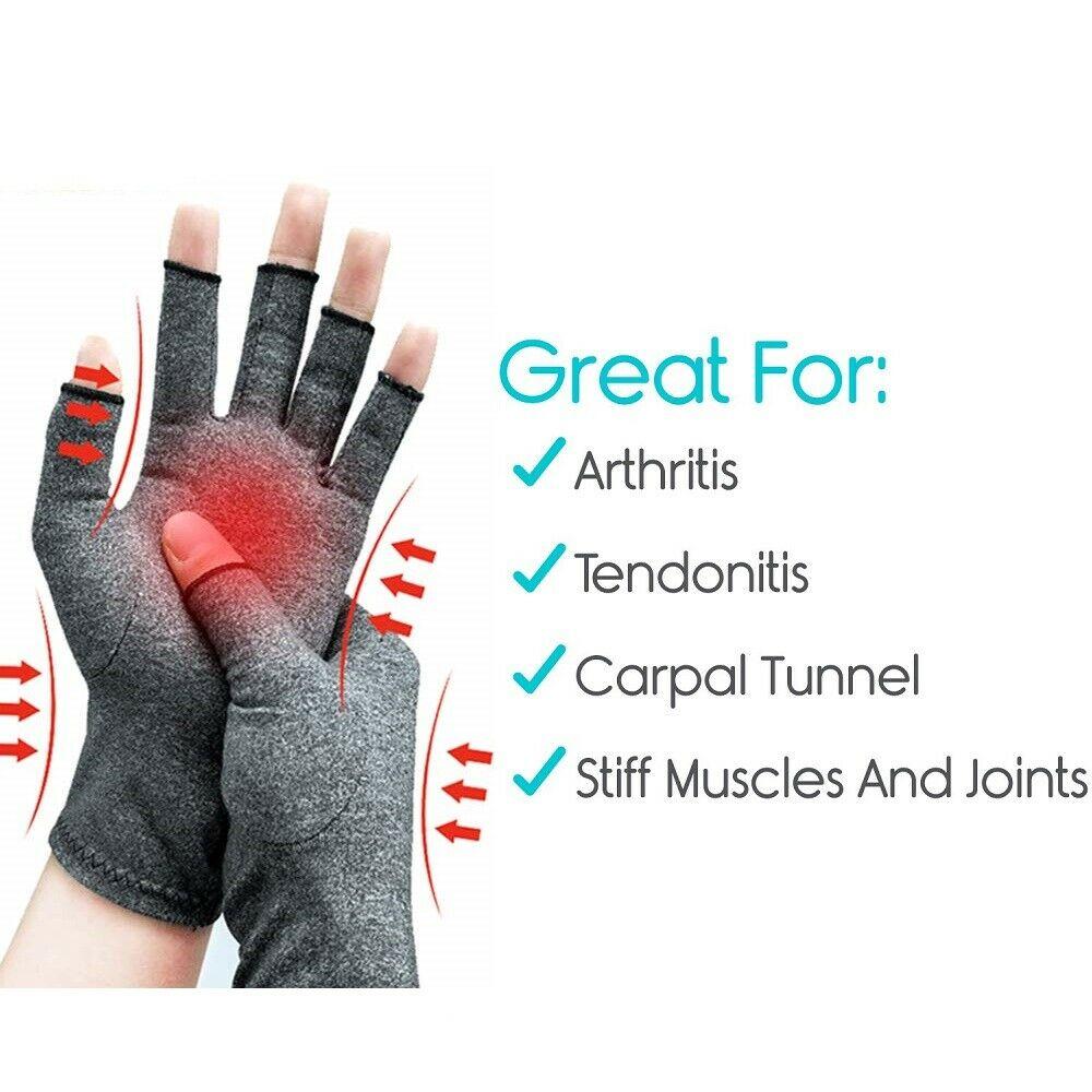 Compression Arthritic Joint Pain Relief 1 Pair Gloves