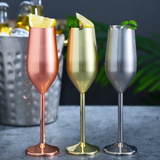 Happiest Hours Champagne Flutes or Wine Goblets