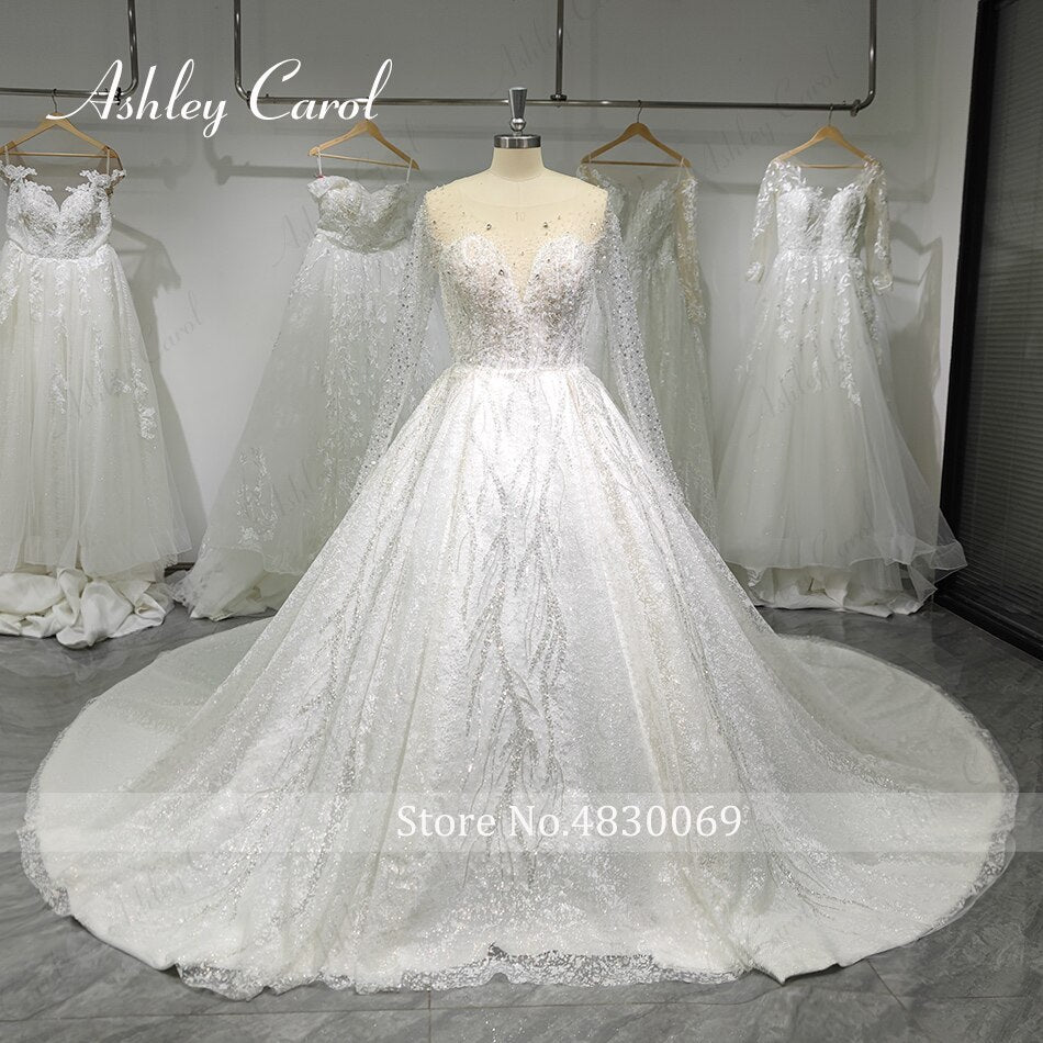 Ashley Carol Stunning White Sexy Sweetheart Wedding Dress