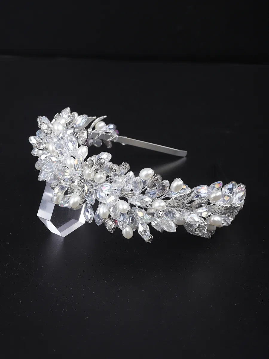 Bridal Headband Crystal Rhinestones Beads