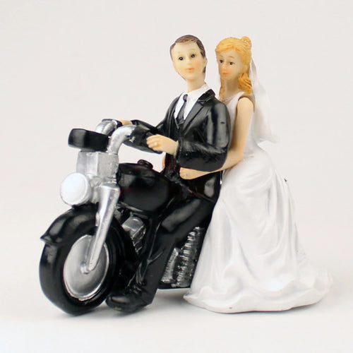 Cake Toppers Dolls Bride and Groom Figurines Funny Wedding Cake