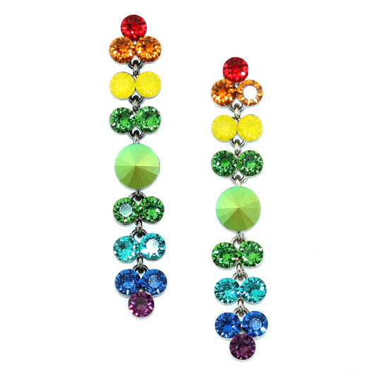 Rainbow Drop Earrings