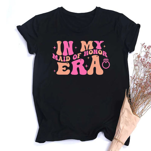 In My Bride Squad Era Shirt Team Bride T-Shirt Bachelorette Party