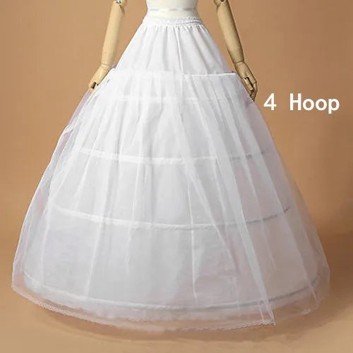 Petticoat Crinoline Slips Hoop Skirt Vintage Underskirt for Gown