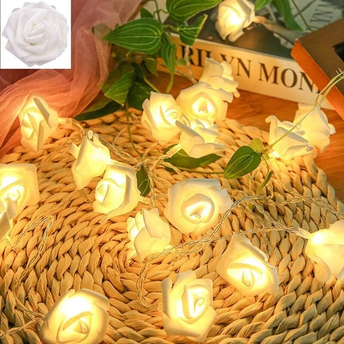 3m LED Rose String Lights for Wedding Lighting Heart