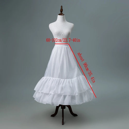 Petticoat Crinoline Slips Hoop Skirt Vintage Underskirt for Gown