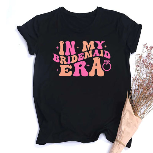 In My Bride Squad Era Shirt Team Bride T-Shirt Bachelorette Party