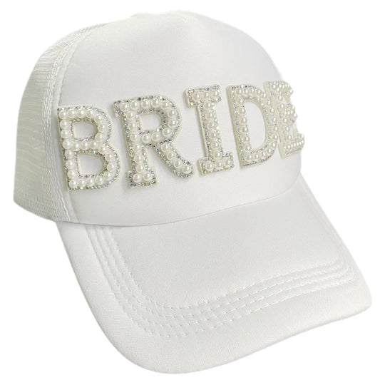 Wedding Baseball Cap Pearl TRIBE BRIDE Wedding Decoration