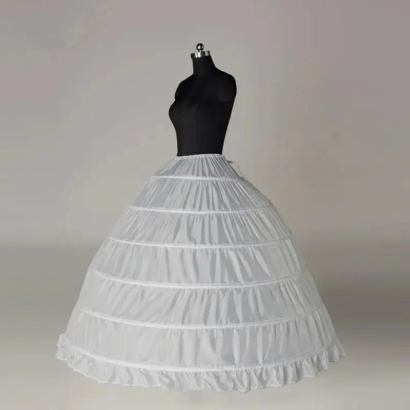 Petticoat Crinoline Slips Hoop Skirt Vintage Underskirt for Gown