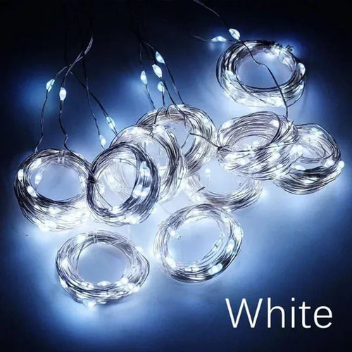 3M LED Curtain String Lights Fairy Decoration USB Wedding Garland Lamp