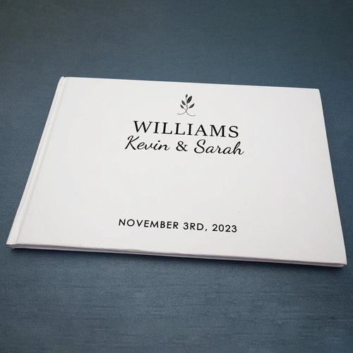 Personalized Wedding Guest Book