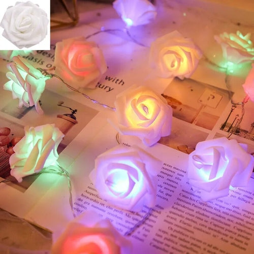 3m LED Rose String Lights for Wedding Lighting Heart