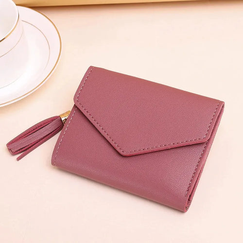 Personalized Women Leather Wallet Card Bag Bridesmaid Bridal Party