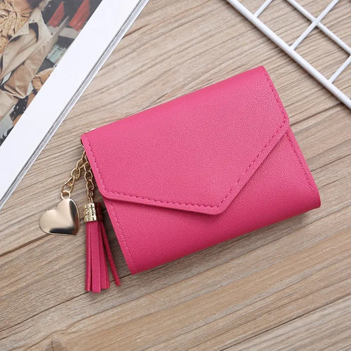 Personalized Women Leather Wallet Card Bag Bridesmaid Bridal Party