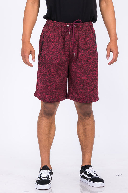 Marbled Light Weight Active Shorts