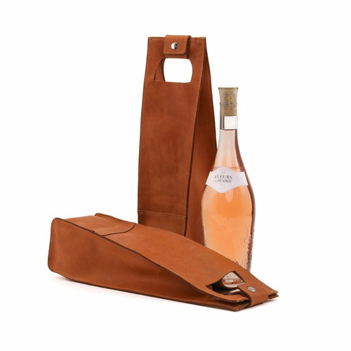 Wine Tote Personalized with 3 Letters