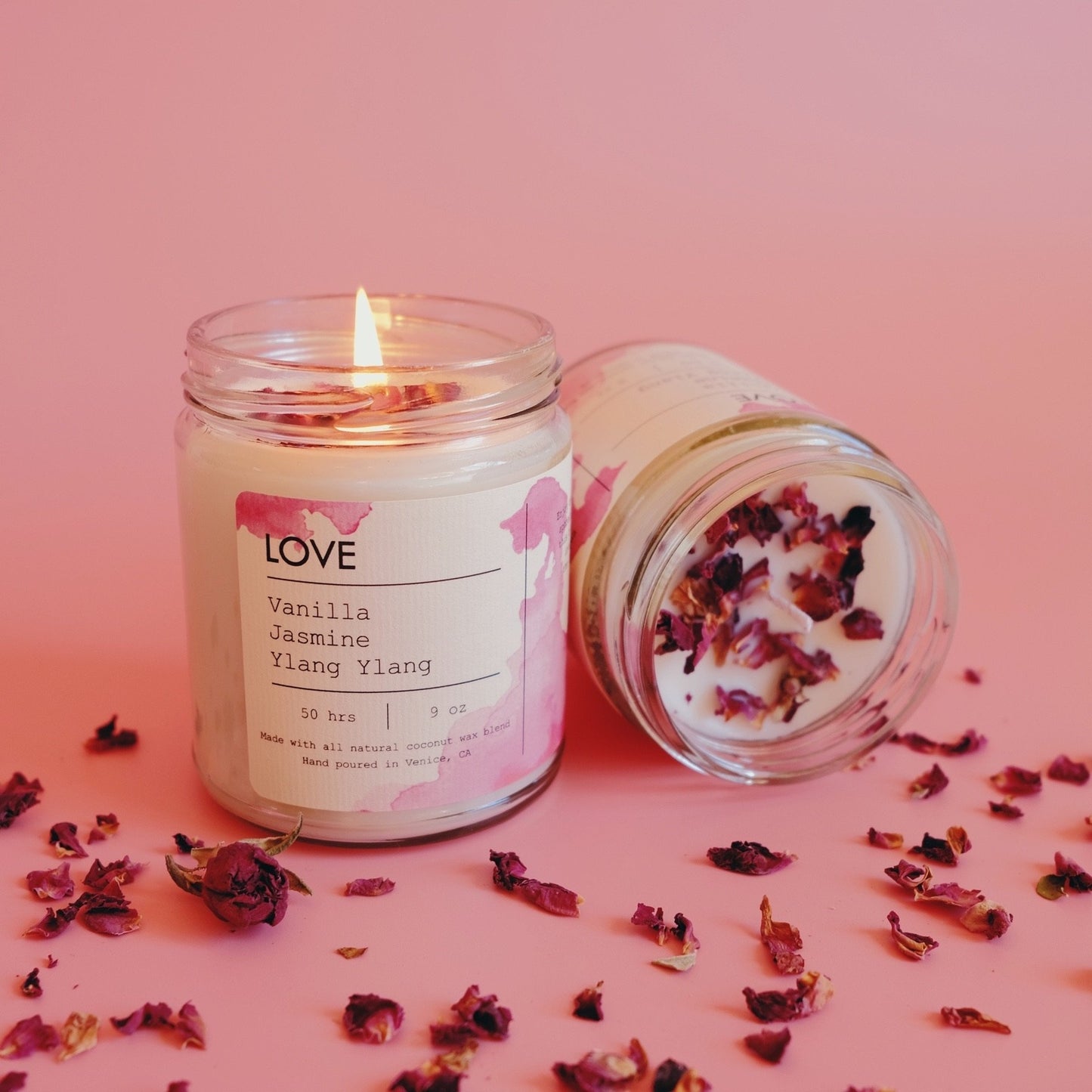 Love Petals Candle