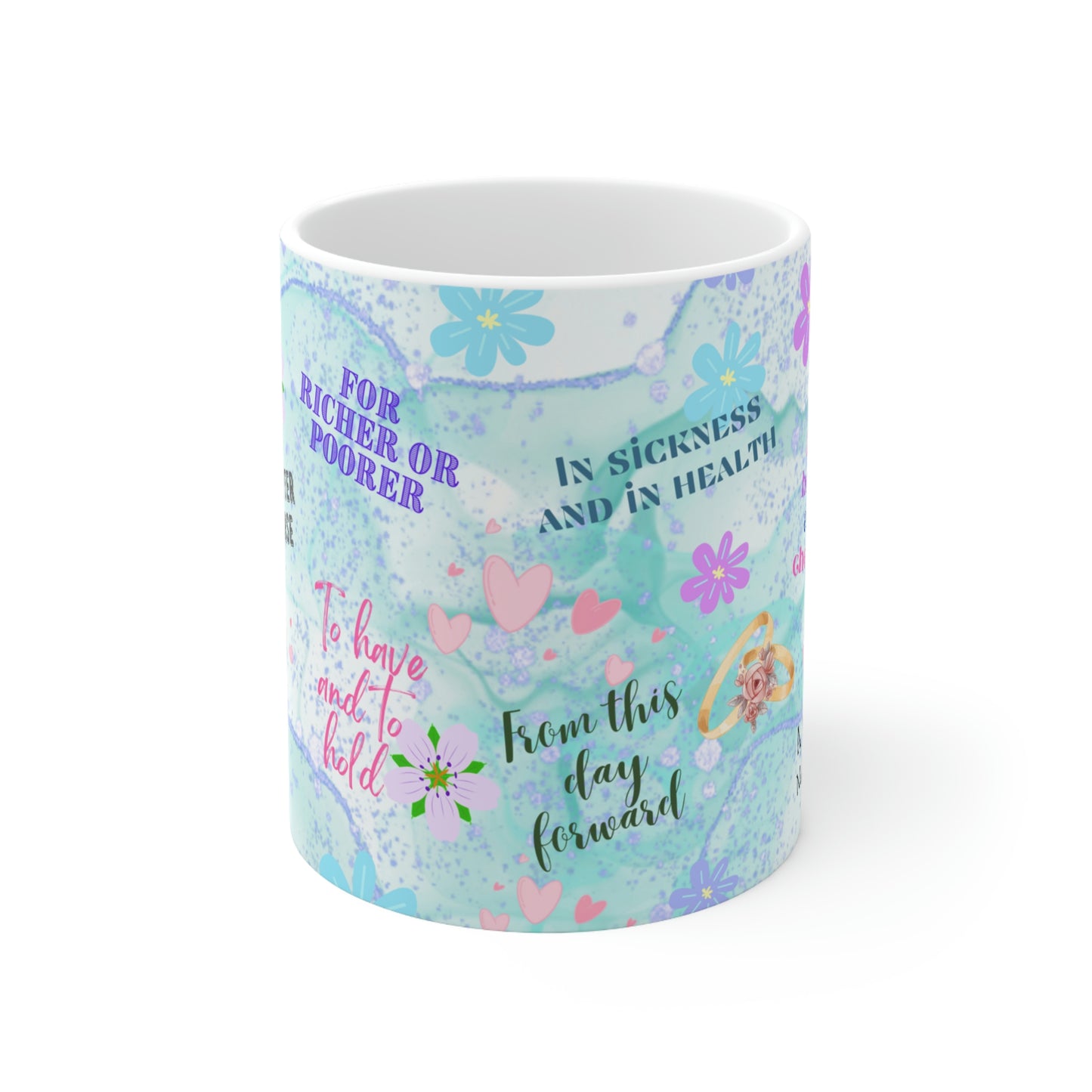 Wedding Vow Ceramic Mug 11oz