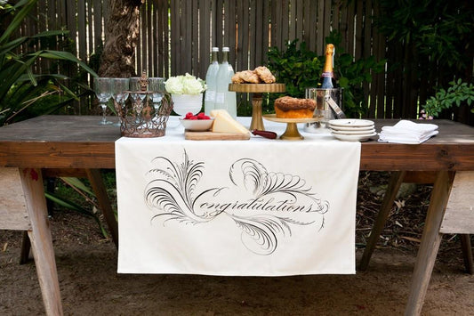 Congratulations Tablecloth