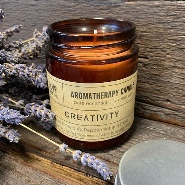 Aromatherapy Soy Candle 200g - Creativity