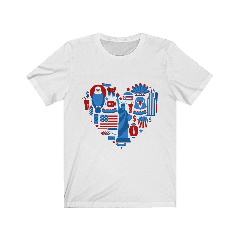 American Heart July 4th T-Shirt