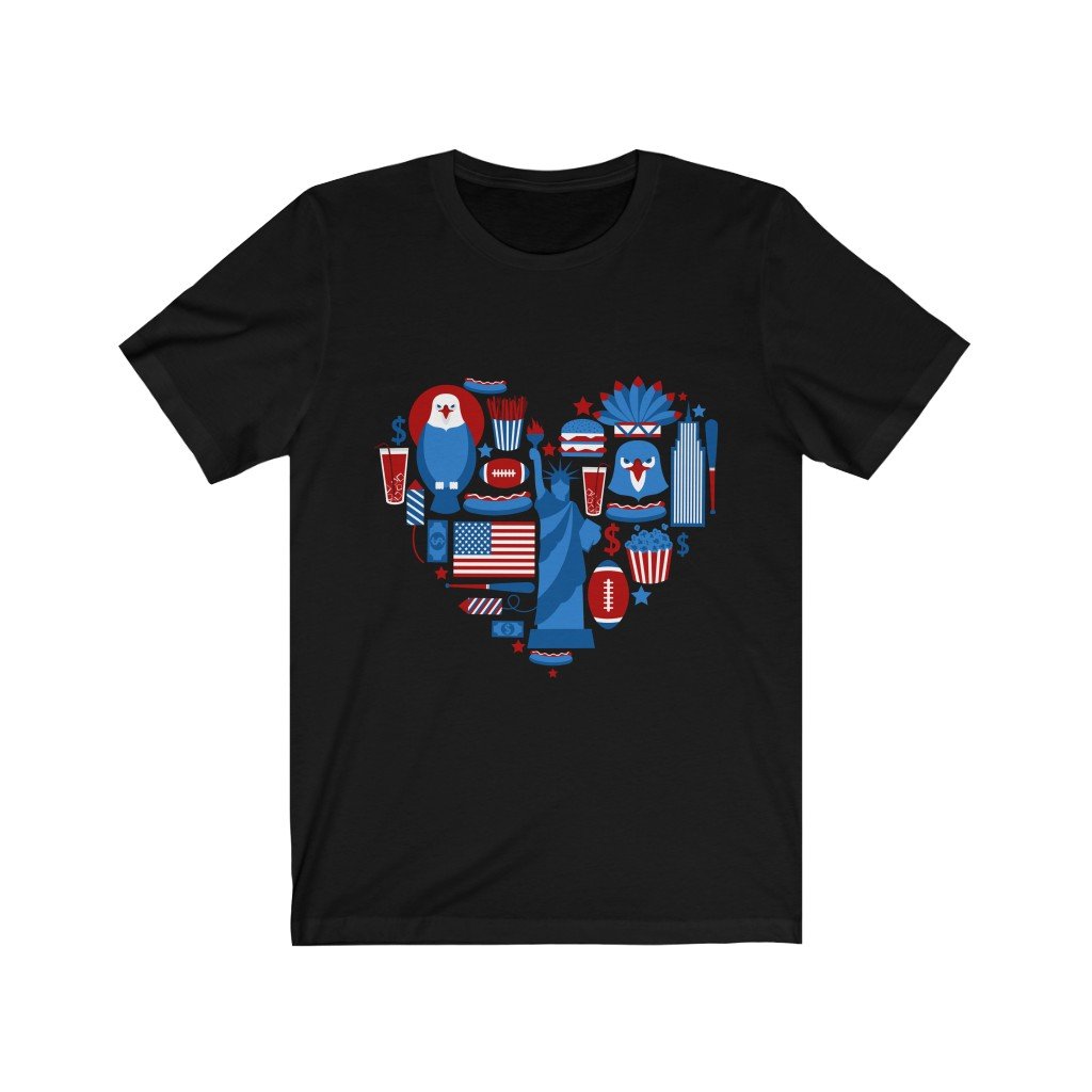 American Heart July 4th T-Shirt