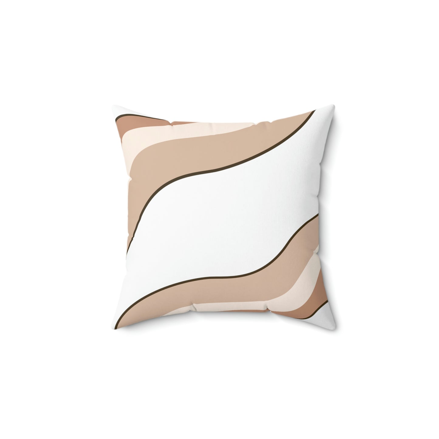 GET COZY Spun Polyester Square Pillow