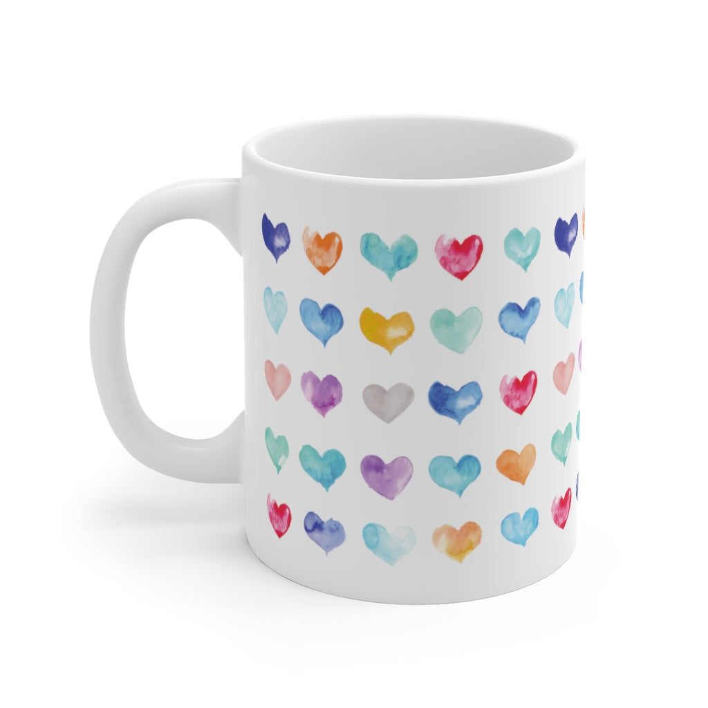 A Million Hearts Ceramic Mug