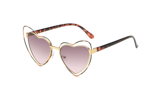 Brielle Heart Shaped Sunglasses