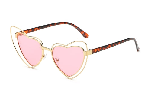 Brielle Heart Shaped Sunglasses