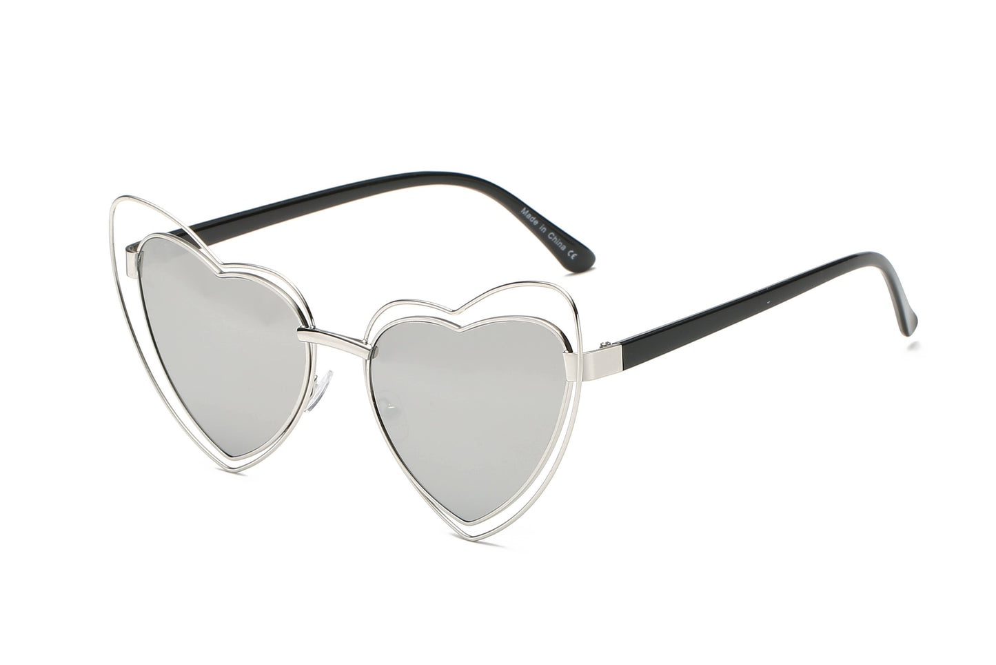 Brielle Heart Shaped Sunglasses