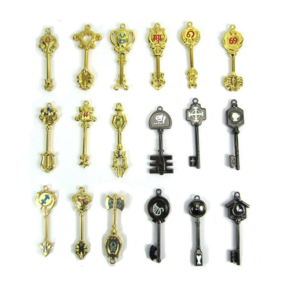 Fairy Tail Keys New Collection Set of 18