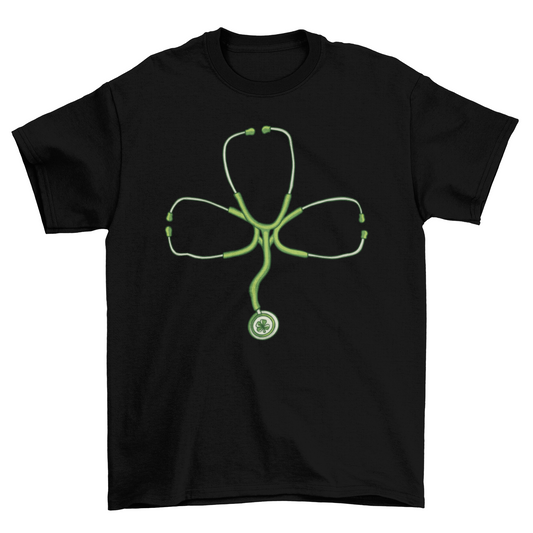 Stethoscope Clover t-shirt