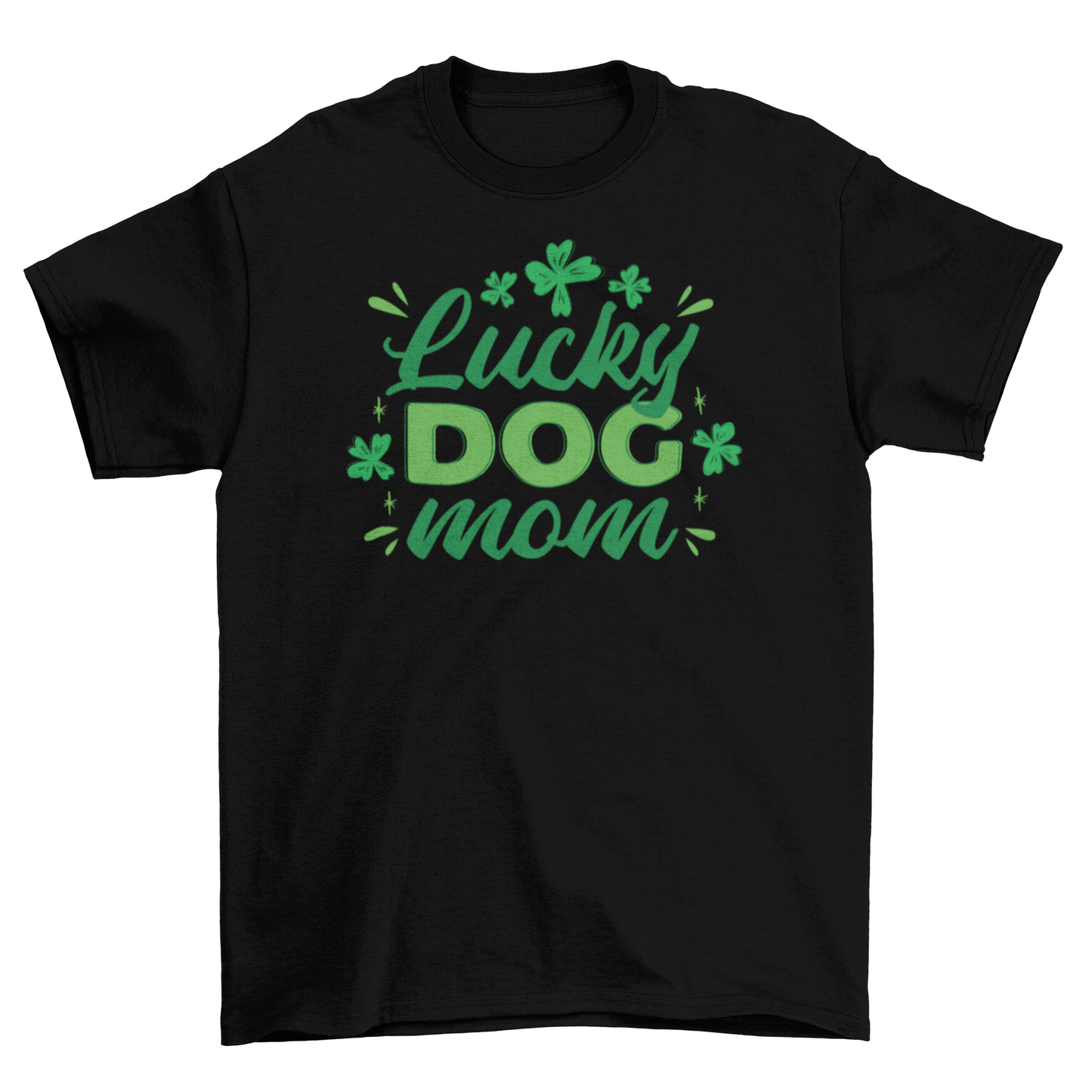 Lucky Dog Mom T-Shirt