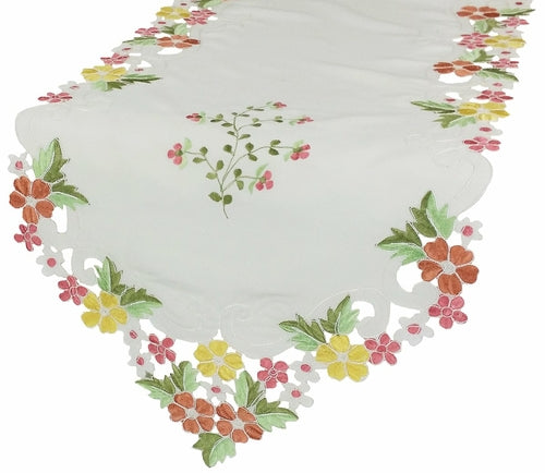 Fancy Flowers Table Runner XD101812