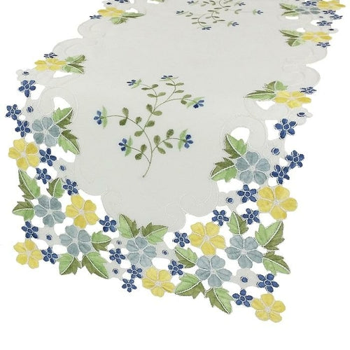 Fancy Flowers Table Runner XD101812