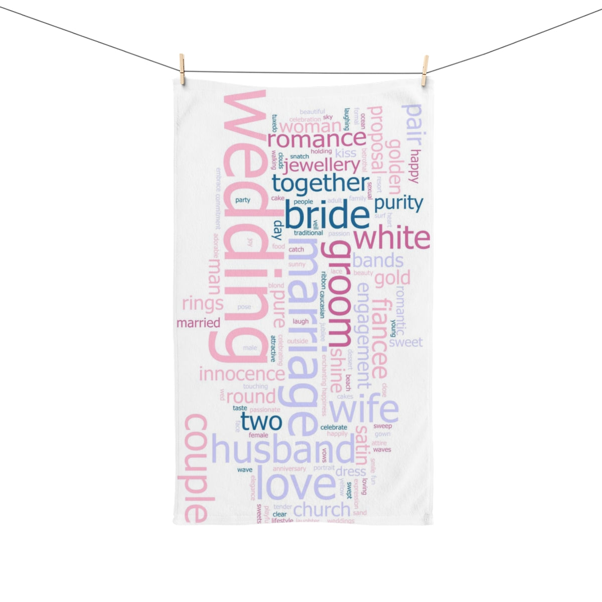 Marriage Hand Towel