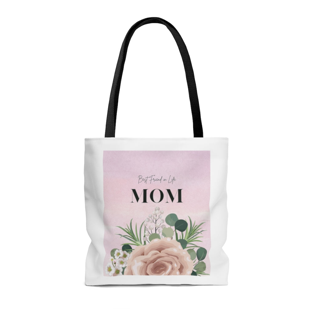 Shopper Tote Best Friend In Life MOM Bag Medium