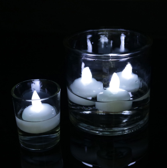 Flameless 12Pc LED Tea Lights Candles