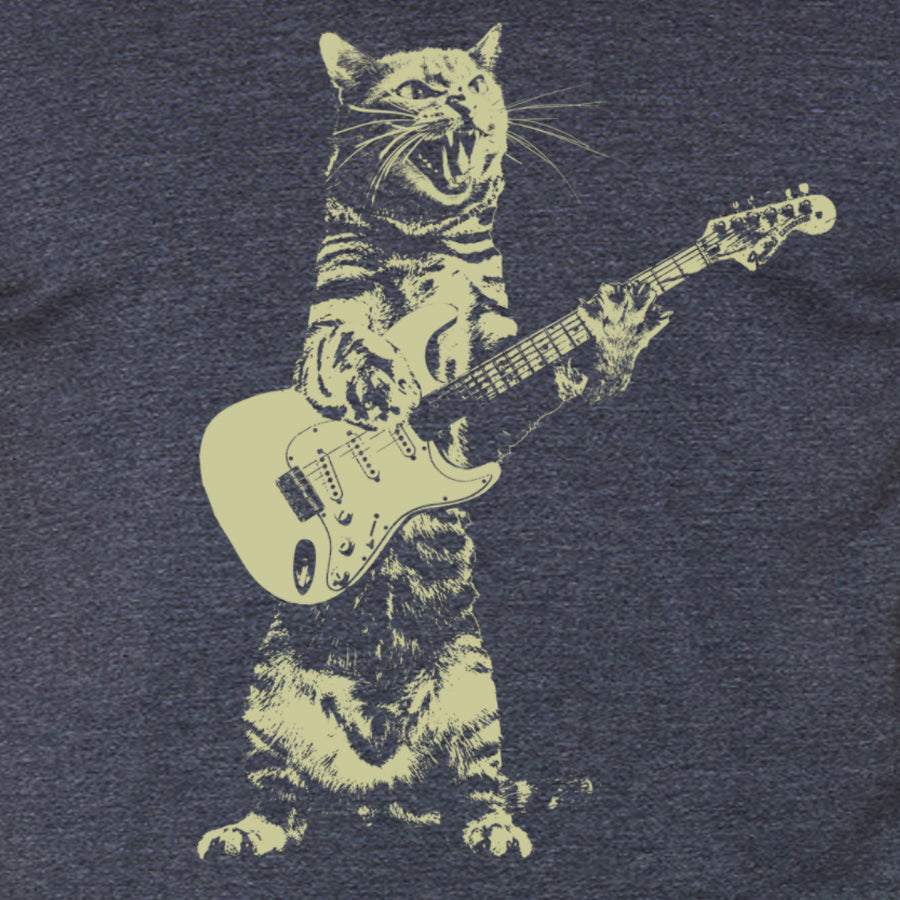 Cat Playing Guitar T-Shirt