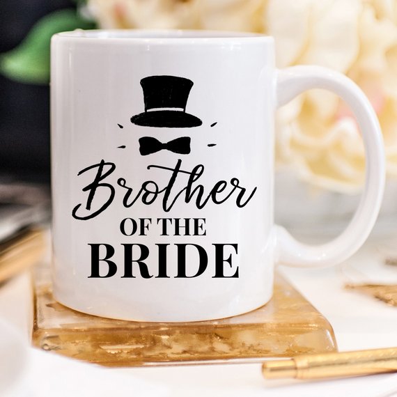 Coffee Mug, Brother Of The Bride, Top Hat, Tea Mug