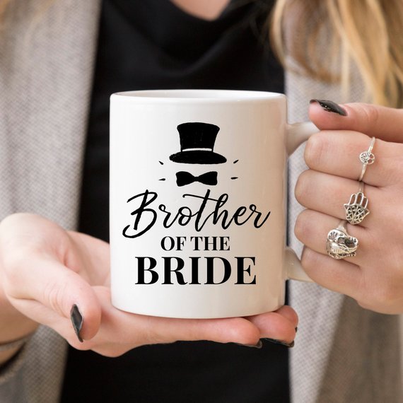 Coffee Mug, Brother Of The Bride, Top Hat, Tea Mug