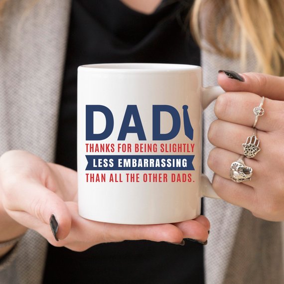 Thanks Dad Embarrassing Mug