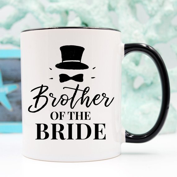 Coffee Mug, Brother Of The Bride, Top Hat, Tea Mug