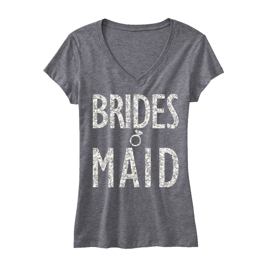 BRIDESMAID GLITTER Shirt Gray