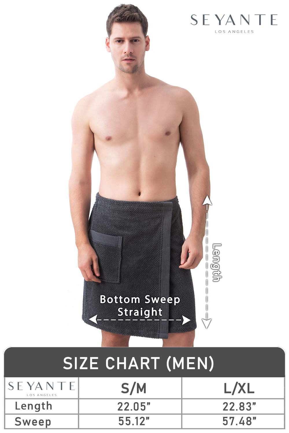 Men's Turkish Luxury Cotton Towel Wrap